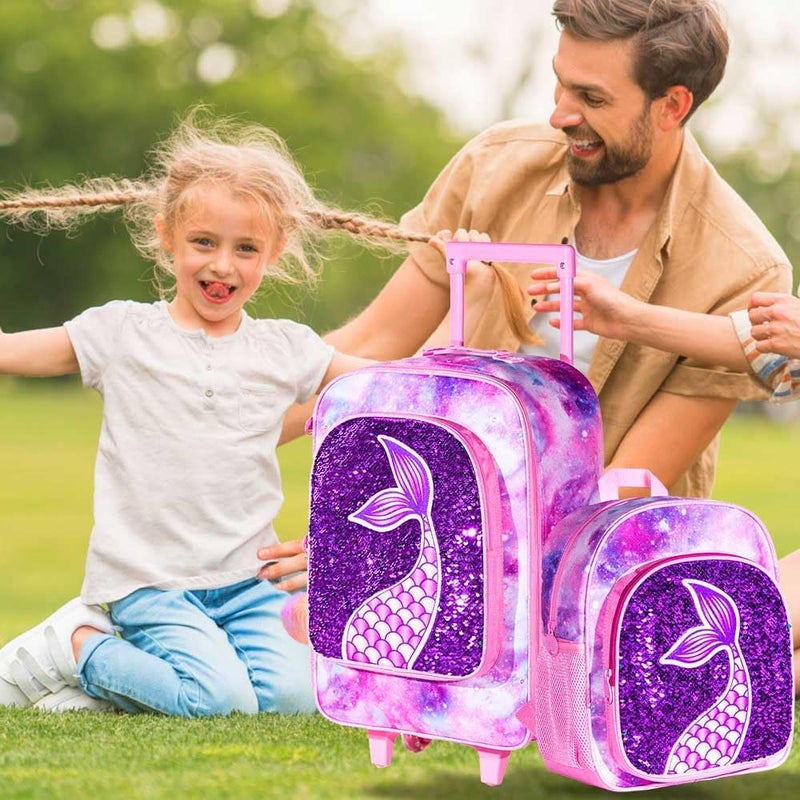 GXTVO Kids Suitcase with Wheels for Girls and Boys, Rolling Carry on Luggage for Toddler Children - Image 4